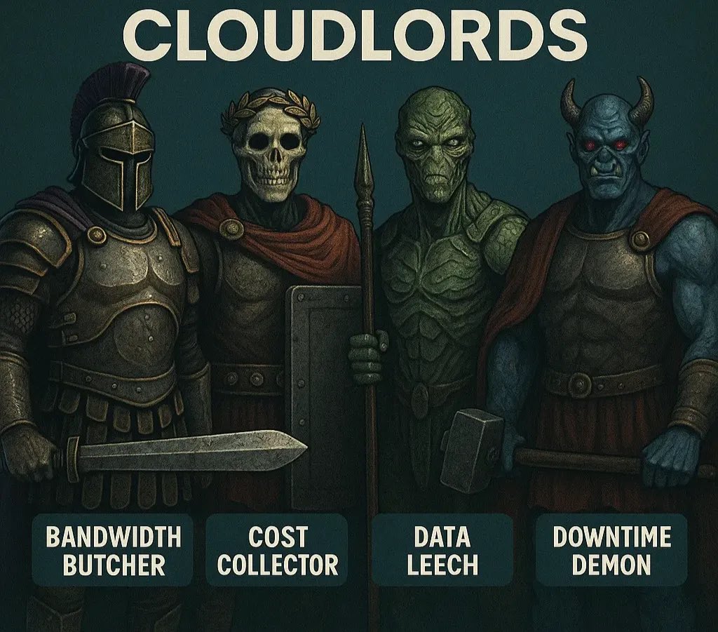 huddle01com's tweet photo. The 4 horsemen of centralized real-time connectivity https://t.co/rV9Ca3pwnB