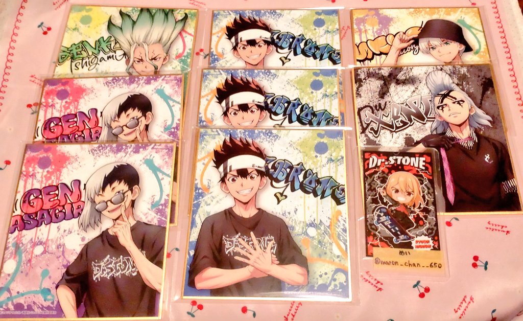 交換】Dr.STONE ドクターストーン 渋谷 109 WALLMA ウォルマ 譲╎千空