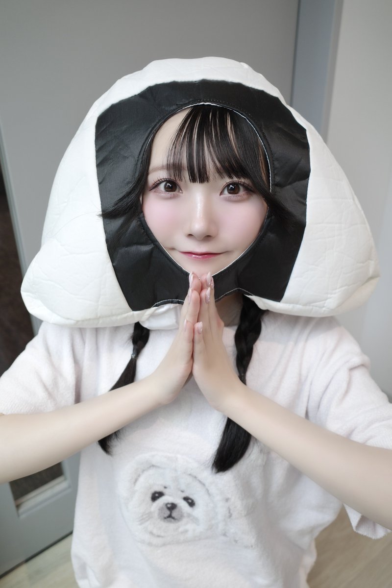 おにぎりになった‼️🍙🐹