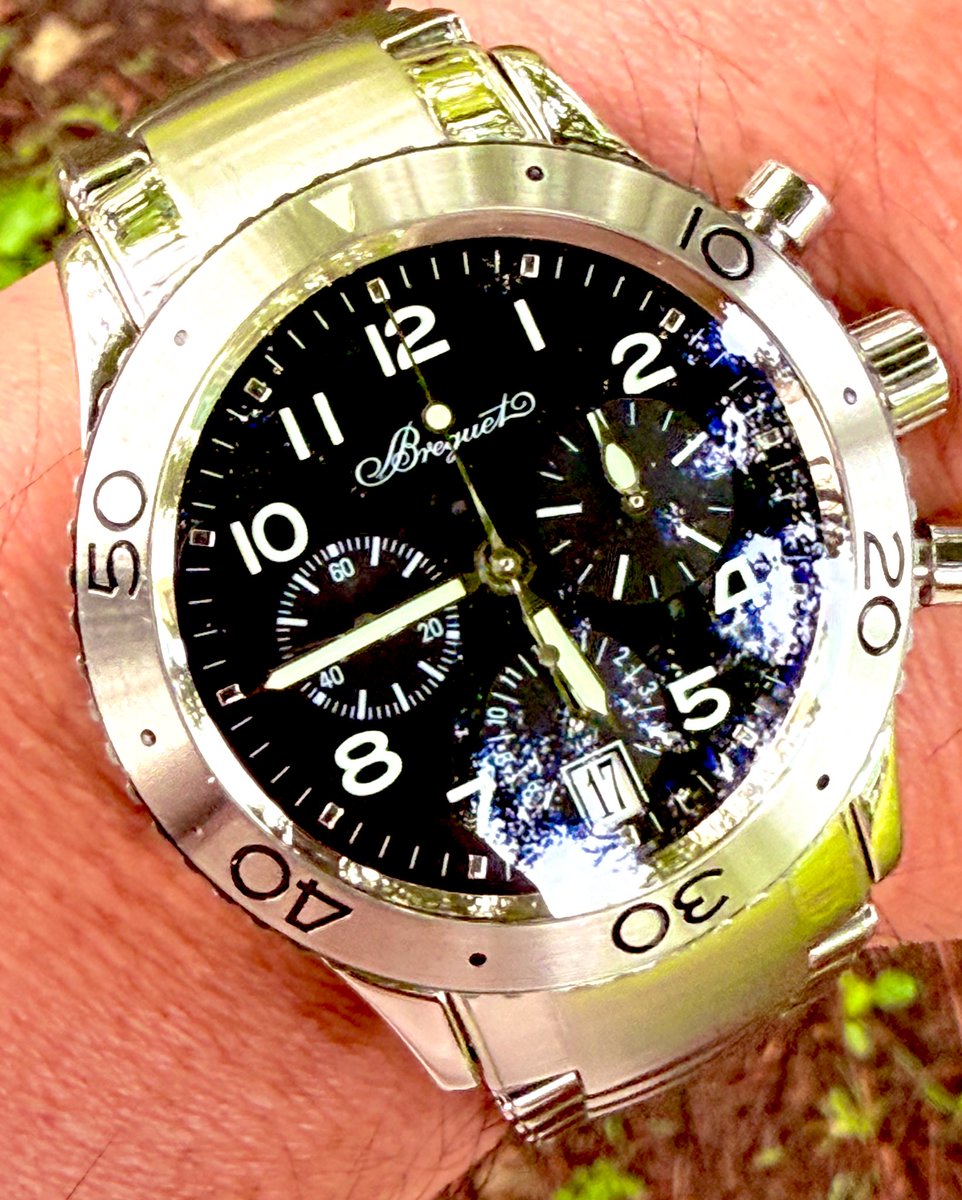 syualbireo's tweet image. 本日の相棒

#ブレゲ  #トランスアトランティック 
#typexx #3820st #breguet