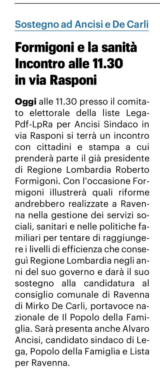 Ho avuto l'onore di vivere a fianco di Roberto Formigoni gli anni d'oro dell'avanguardia in termini servizi sociali, sanitari e per la famiglia di Regione Lombardia. Il famoso "Modello Lombardia" è un... facebook.com/share/p/14FcQ2…
