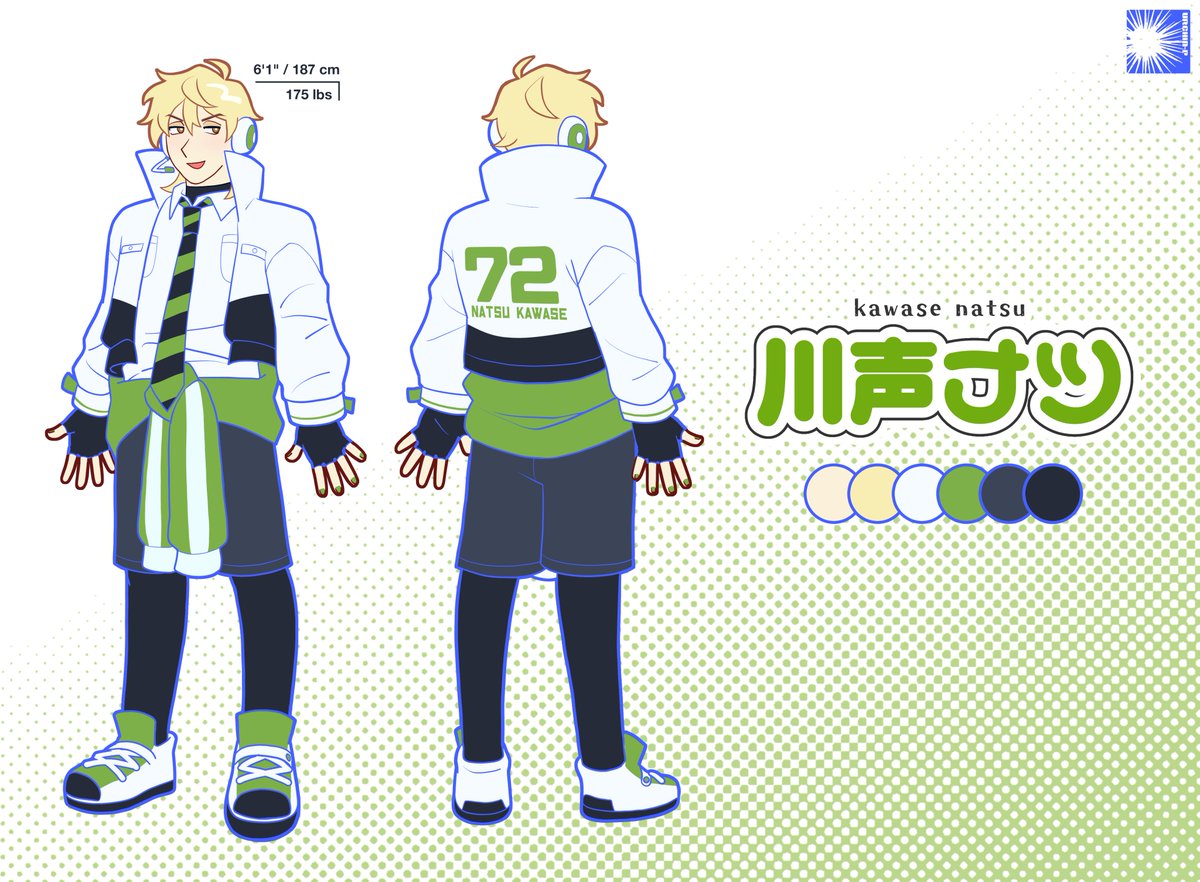 official kawase natsu turnaround ＃川声ナツ
