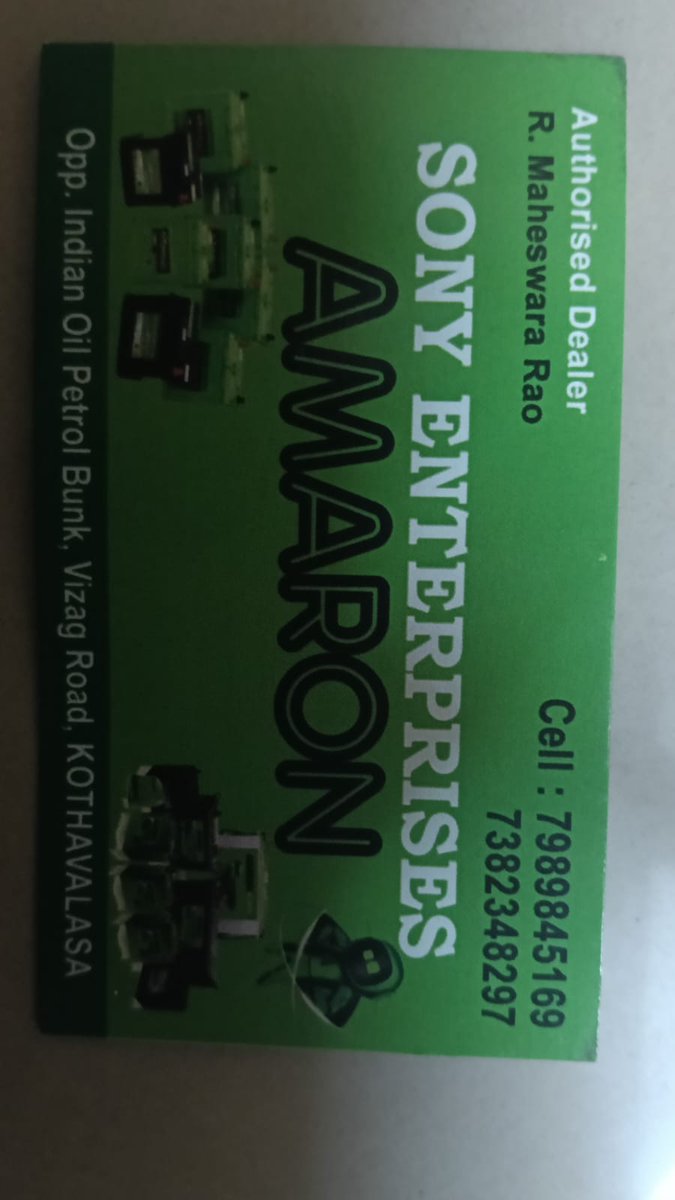 SureshDevired12's tweet photo. @amaronofficial team i am facing Amaron Battery service issue and I am not getting any replacement till now.spoken with local dealer.not getting proper service.

Battery details:-ADB0224Y317211
AAM-FL-0BH45D20L

PLEASE RESPOND
Regards D.Suresh,cell :+9246677036 https://t.co/VI7f431JC2