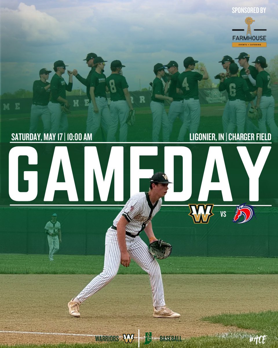 Double Header today at West Noble.  #WeAreWawasee #Warriors #2025 #ACE