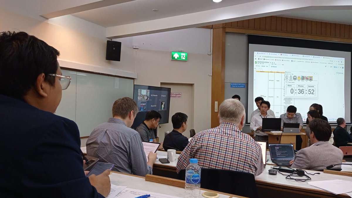 A big thank you to @SasinGraduateInstitute the best &amp; premier MBA , EMBA institute  for inviting me to be a judge for their MBA and EMBA classes today.

It was a fantastic opportunity to participate in the Term Sheet Negotiation exercise and engage with the next generation of VCs