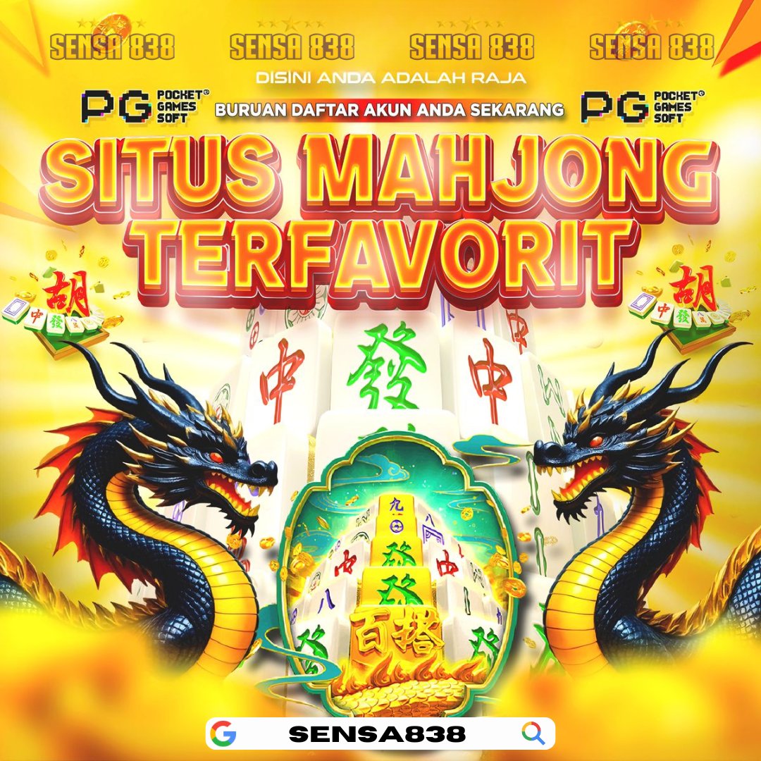 sensa838's tweet photo. SITUS MAHJONG TERFAVORIT !!!😍🔥
✅ Link Alternatif 1 : https://t.co/xafKMlFdOz
✅ Link Alternatif 2 : https://t.co/A4FjLV7I6P https://t.co/Edaq4TSLQ8