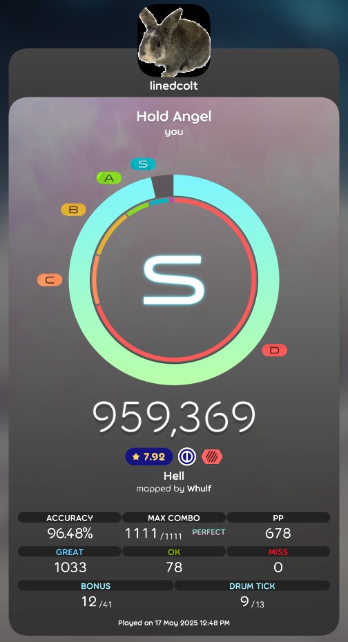 linedcolt's tweet image. cant acc with hd