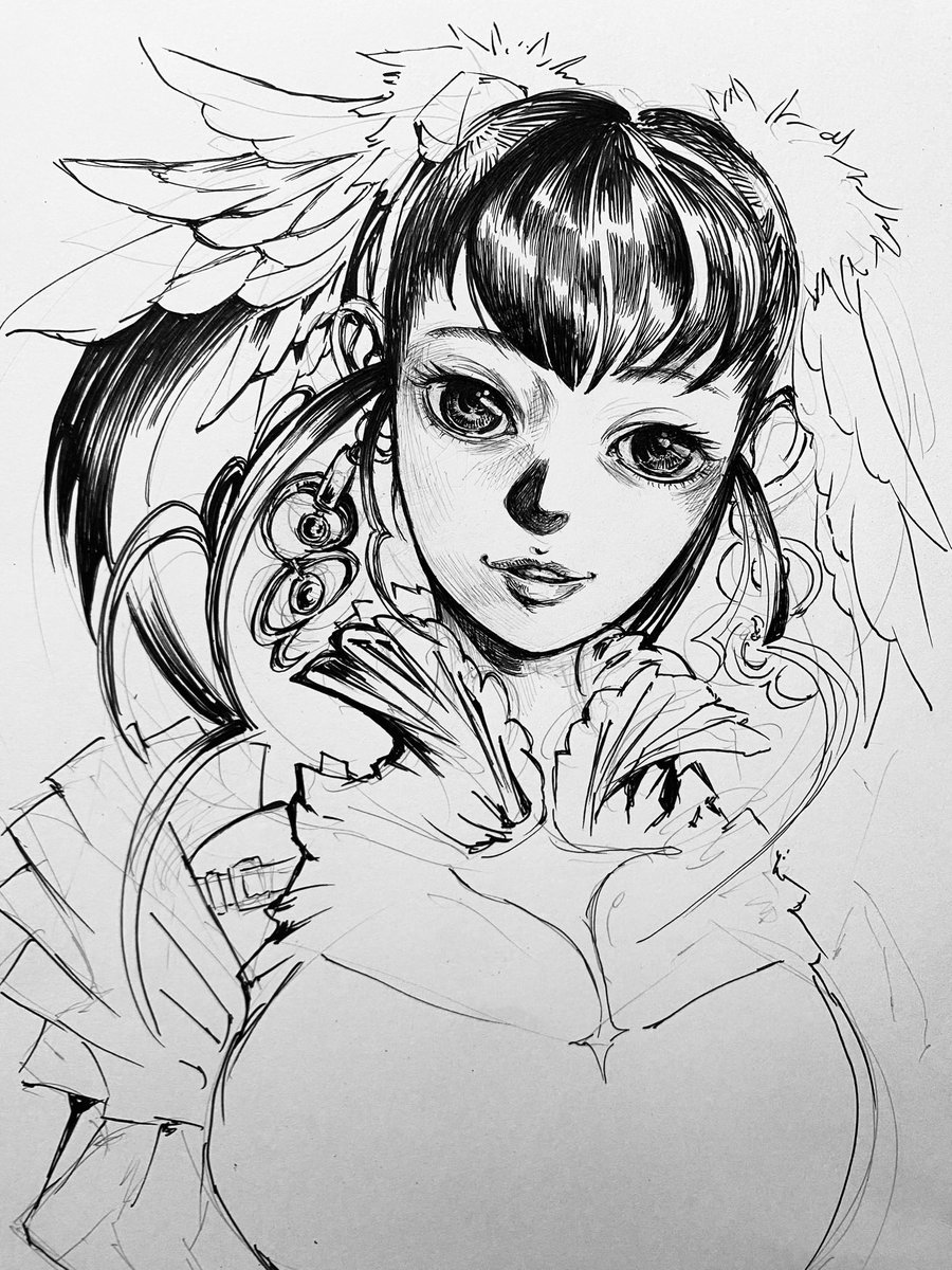 描き直してます。
紙選択しくじりました😅
雰囲気も変更したので、違うイラストになってますね。。
右→ボツ
左→描き直し中
#イラスト #illustration #rkgk