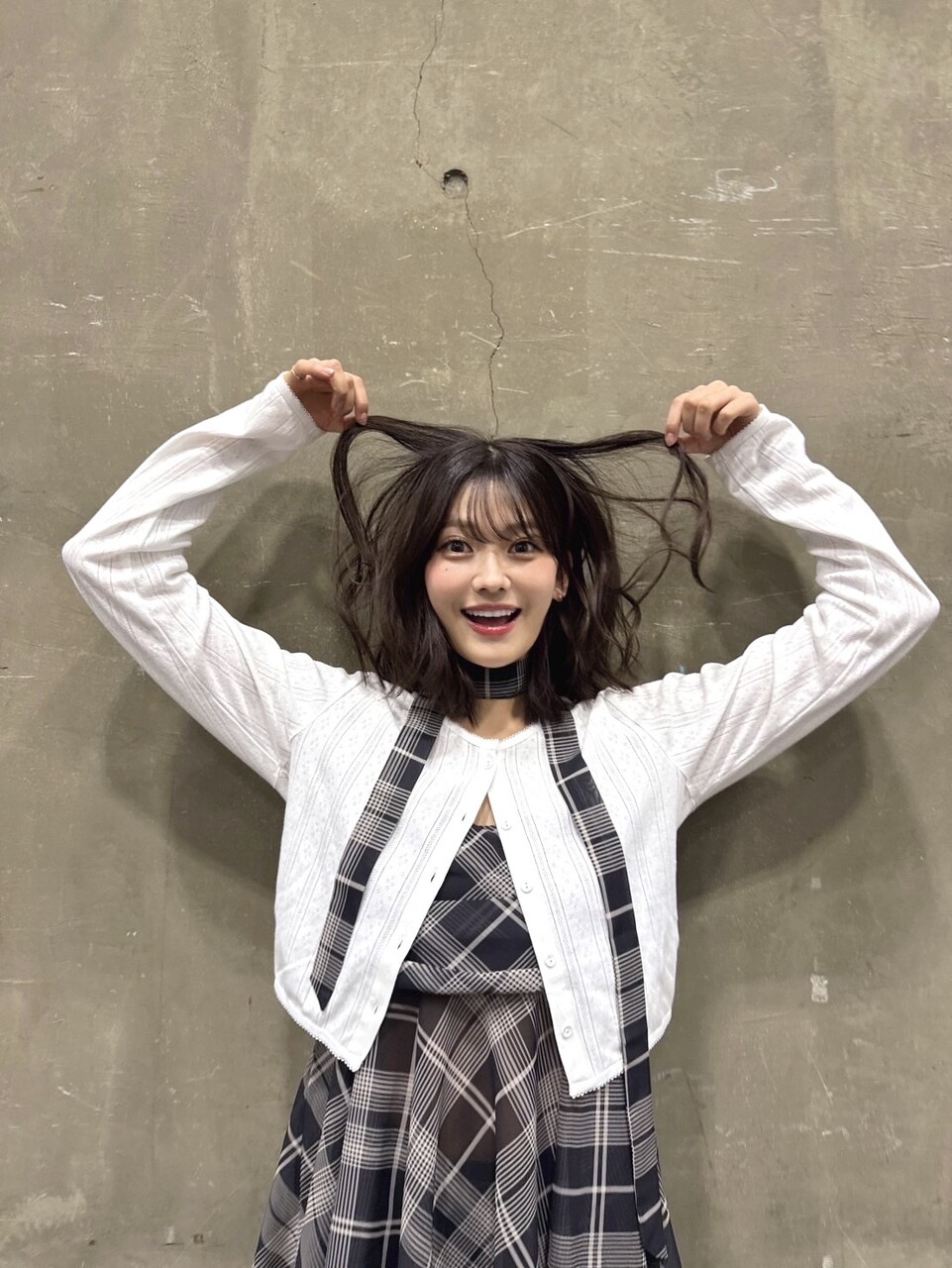 松尾美佑 乃木坂46 モバイル NOGIめくり（雪の日のこと。松尾美佑）