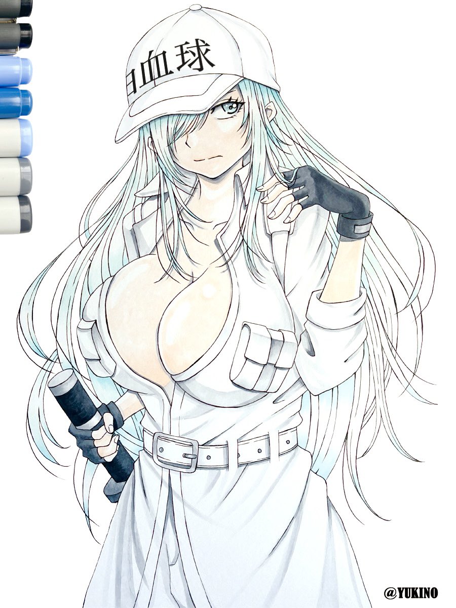 bijyutu_YUKINO's tweet photo. -白血球（1196）-

#はたらく細胞BLACK 
#コピック 
#美術の時間 

【イラストメイキング】
→ https://t.co/TfFvR5rA9B https://t.co/y3JjRcajam