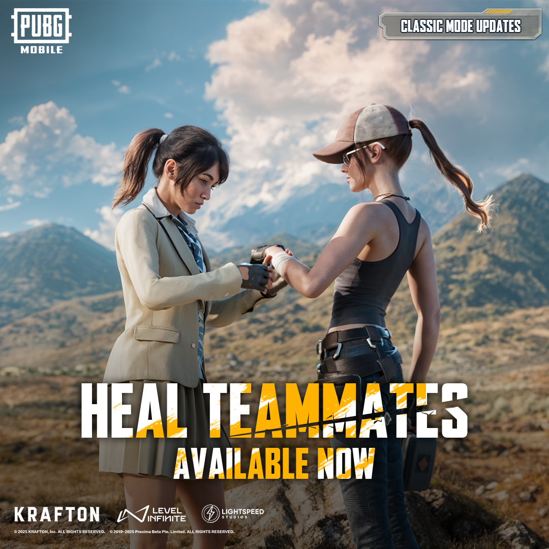 The Portable Med Pack is now available to save your teammates! 🩹 

Heal your teammates in critical moments and survive together to claim your squad's Chicken Dinner! 

Download Now: pubgmobile.live/classic380

#PUBGMCLASSICUPDATE #PUBGM380 #PUBGMOBILE