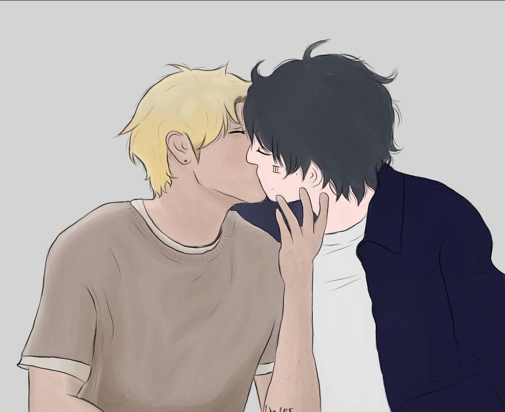 jeremy and his unrendered bf (i'll finish tmrw)
#aftg