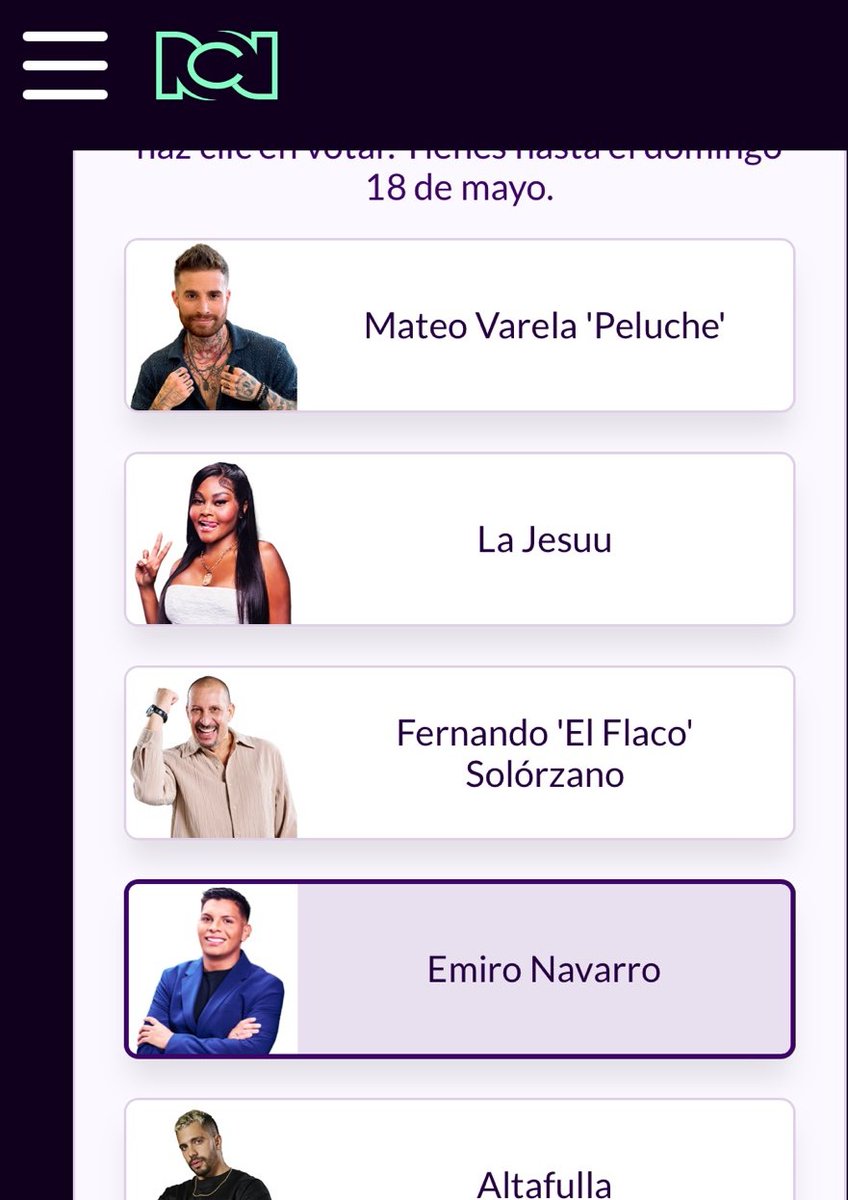 JessxHl28's tweet photo. El team Melissa activo más que nunca para apoyar a Emiro💜💜(pensé que iba a descansar pero no podemos dejar a Melissa sin emiro😖) MIS VOTOS PARA EMIRO💋 #LaCasaDeLosFamososCol2 #MelissaGate #LaCasaDeLosFamososCol #emironavarro #emigate https://t.co/5cTz3rrnv8