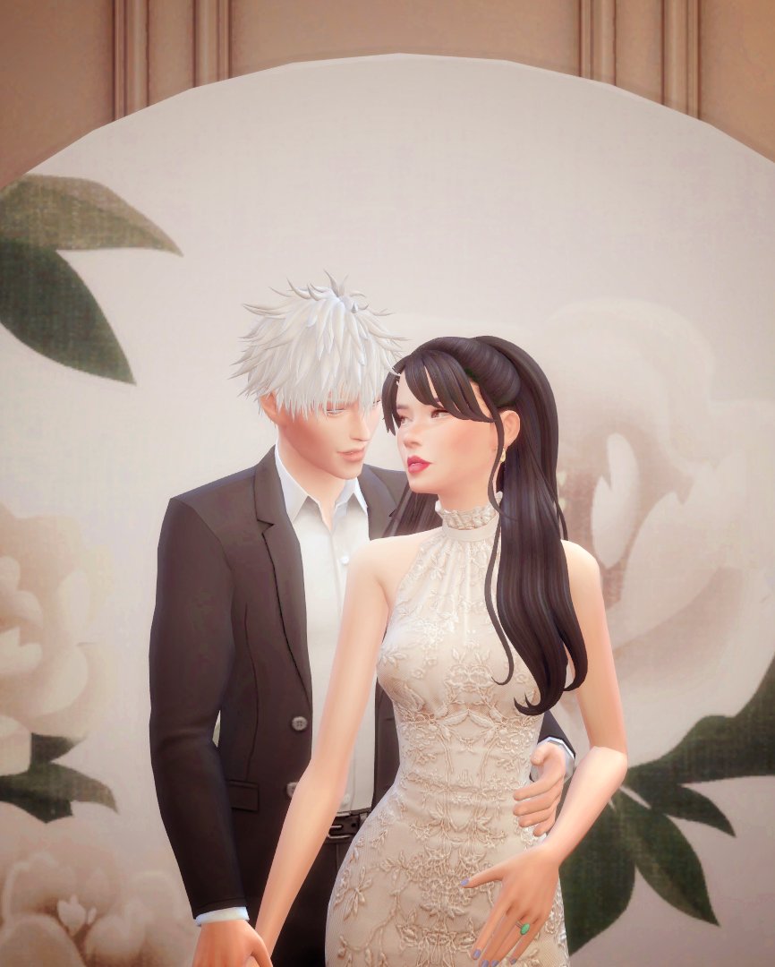 luvvhime's tweet photo. Wedding photo (first part)
#Gojohime #Gouta #Satohime #sthm #ts4 https://t.co/8liw3dhPrJ