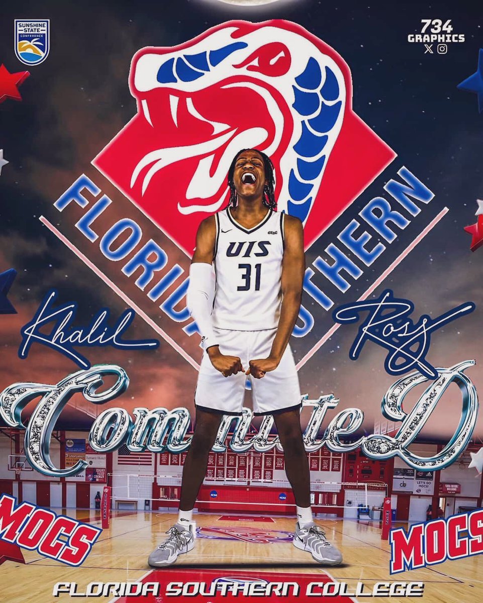 Coach Treal Holland II (@coachtreal2) on Twitter photo UIS transfer Khalil Ross <a href="/khalil_ross/">Khalil Ross</a> Commits to Florida Southern 6’7 Wing posted 11PPG & 6RPG is a excellent pickup UIS transfer Khalil Ross <a href="/khalil_ross/">Khalil Ross</a> Commits to Florida Southern 6’7 Wing posted 11PPG & 6RPG is a excellent pickup