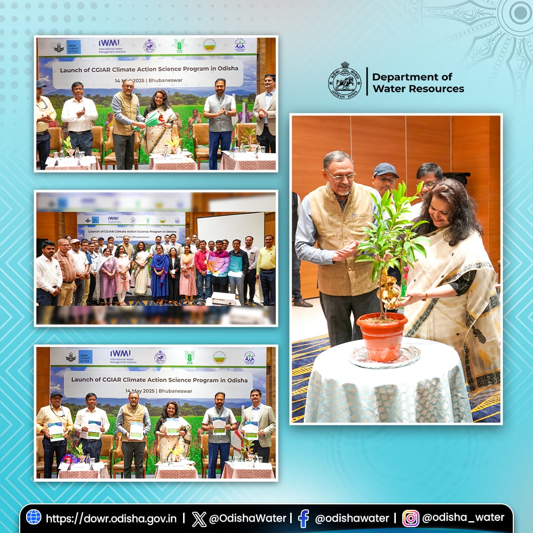 Deptt. of Water Resources (@odishawater) on Twitter photo Smt. Anu Garg, DC-cum-ACS, attended the Consultative Group on the <a href="/CGIAR/">CGIAR</a> Climate Action Plan steered by the <a href="/IWMI_/">IWMI</a> on 15th May.
<a href="/CMO_Odisha/">CMO Odisha</a> <a href="/DC_Odisha/">Office of Development Commissioner, Odisha</a> <a href="/_anugarg/">Anu Garg</a> <a href="/IPR_Odisha/">I & PR Department, Odisha</a> <a href="/OIIPCRA_OCTDMS/">OIIPCRA</a> <a href="/GWDOdisha/">Ground Water Department</a> <a href="/OLICLTD/">Odisha Lift Irrigation Corporation Ltd.</a> <a href="/ltd_occ/">OCCLtd</a> <a href="/CE_Megalift/">Chief Engineer Megalift</a> Smt. Anu Garg, DC-cum-ACS, attended the Consultative Group on the <a href="/CGIAR/">CGIAR</a> Climate Action Plan steered by the <a href="/IWMI_/">IWMI</a> on 15th May.
<a href="/CMO_Odisha/">CMO Odisha</a> <a href="/DC_Odisha/">Office of Development Commissioner, Odisha</a> <a href="/_anugarg/">Anu Garg</a> <a href="/IPR_Odisha/">I & PR Department, Odisha</a> <a href="/OIIPCRA_OCTDMS/">OIIPCRA</a> <a href="/GWDOdisha/">Ground Water Department</a> <a href="/OLICLTD/">Odisha Lift Irrigation Corporation Ltd.</a> <a href="/ltd_occ/">OCCLtd</a> <a href="/CE_Megalift/">Chief Engineer Megalift</a>