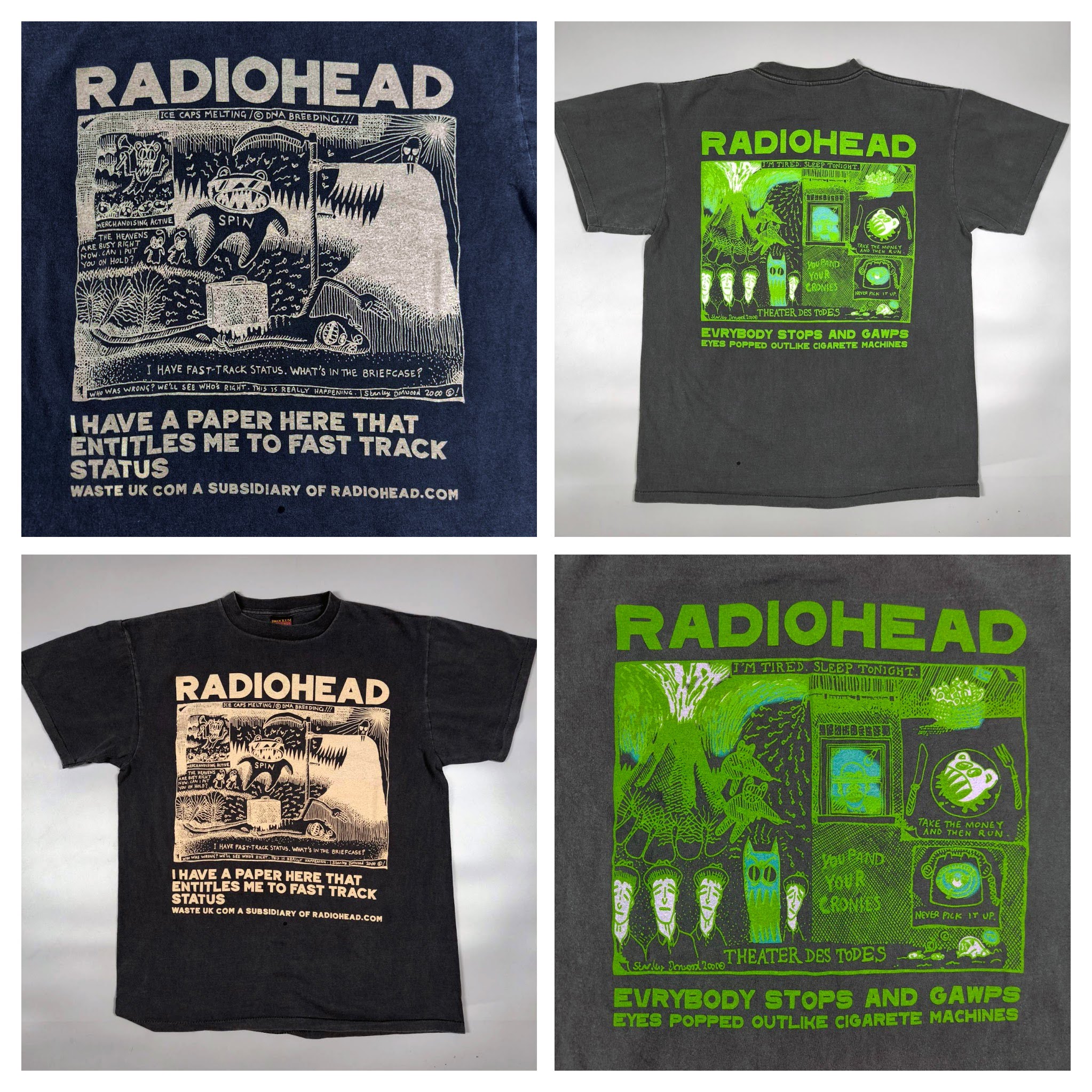 数量限定正規品　Radiohead Tシャツ XLサイズ 数量限定正規品 Radiohead Tシャツ XLサイズ