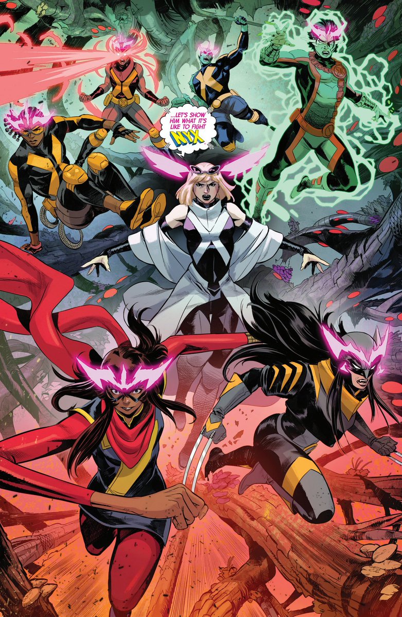 YuichiKobo's tweet photo. NYX
#LauraKinney #Wolverine
#EverettThomas #Synch
#JulianKeller #TheKrakoan
#SophieCuckoo #StepfordCuckoos
#VictorBorkowski #Anole
#DavidAlleyne #Prodigy
#KamalaKhan #MsMarvel
#NYX
#Xmen
#XmenFromTheAshes https://t.co/idOeDSepvs