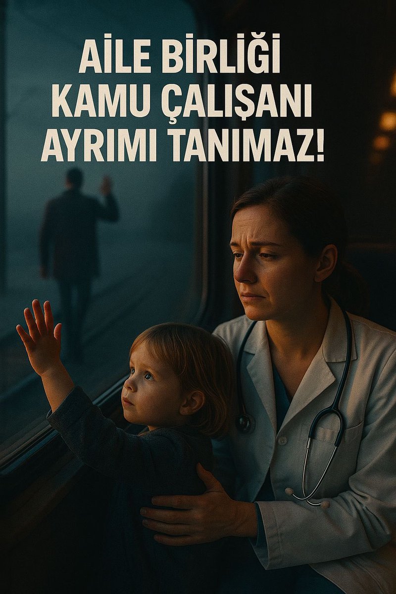 “2025 Aile Yılı’nda aile birliği sadece kamu çalışanlarının hakkı mı?”

Doktor annenin eşi özel sektörde çalışıyorsa, tayin hakkı yok sayılıyor.
Bu yüzden 2025 Aile Yılı’nda bile anne başka şehirde görev yaparken, baba ve çocuklar ayrı bir hayat sürmek zorunda kalıyor.

Aile