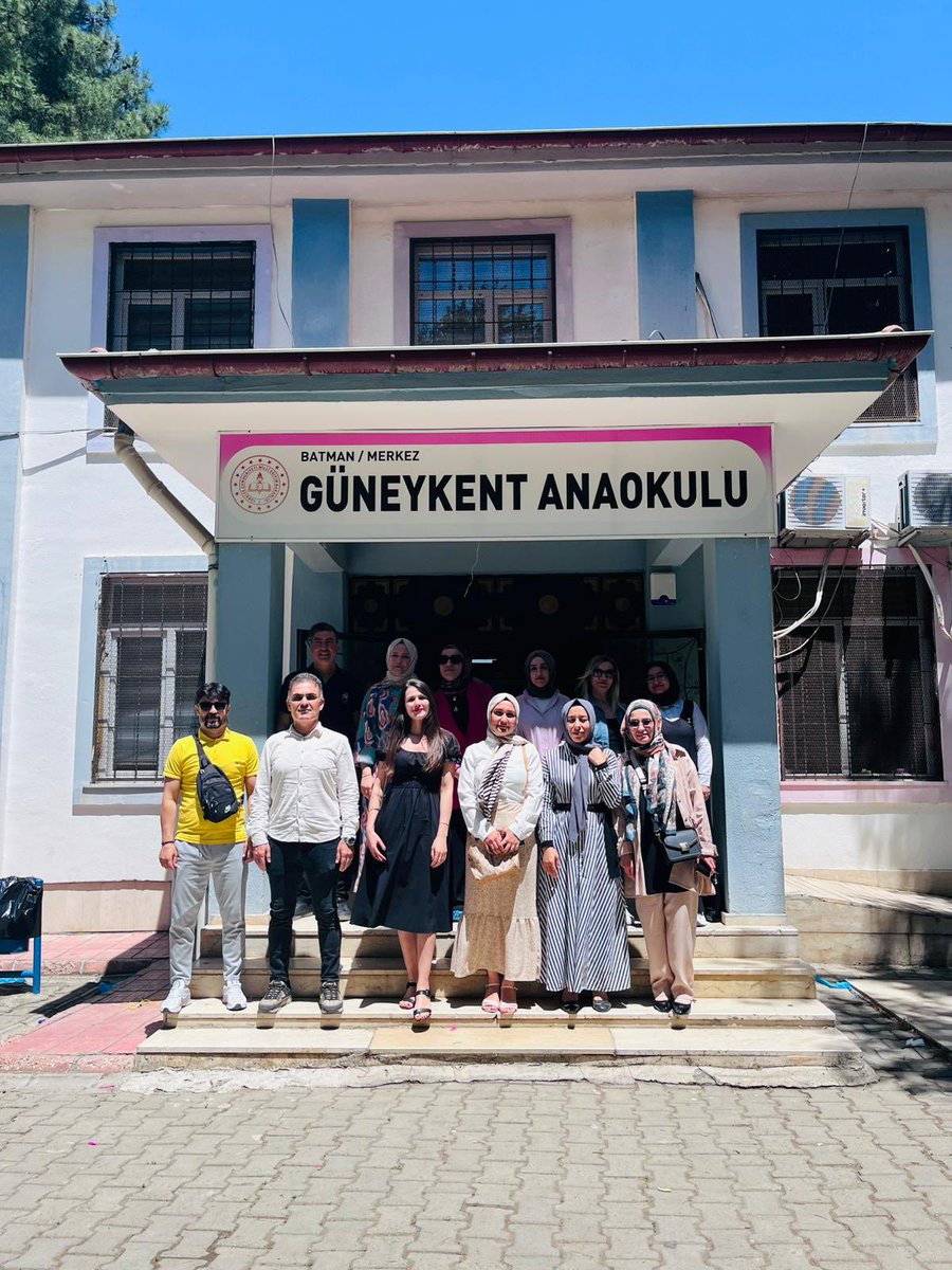 Güneykent Anaokulu ailesi ekibi işbaşında👍🏻