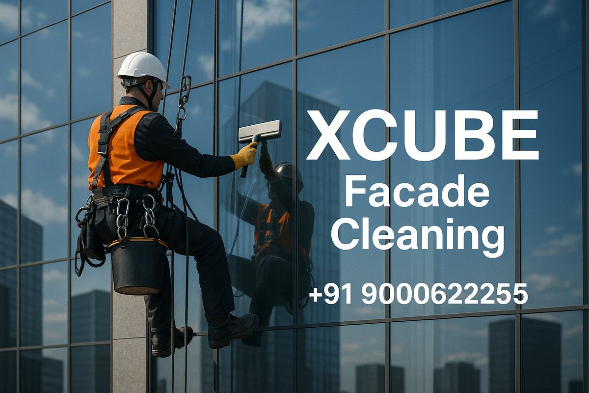 XCubeFacility's tweet photo. Top Facade Cleaning Services in Hyderabad – XCUBE FACILITIES PRIVATE LIMITED

Contact Us :
📞: +91 9000622255
✉: facilities@xcubegroup.com | connect@xcubegroup.com
🌐: https://t.co/jBP5U7T3ci

#facadecleaning 
#facadecleaningservices 
#commercialcleaning 
#buildingmaintenance https://t.co/67egRmfP3N