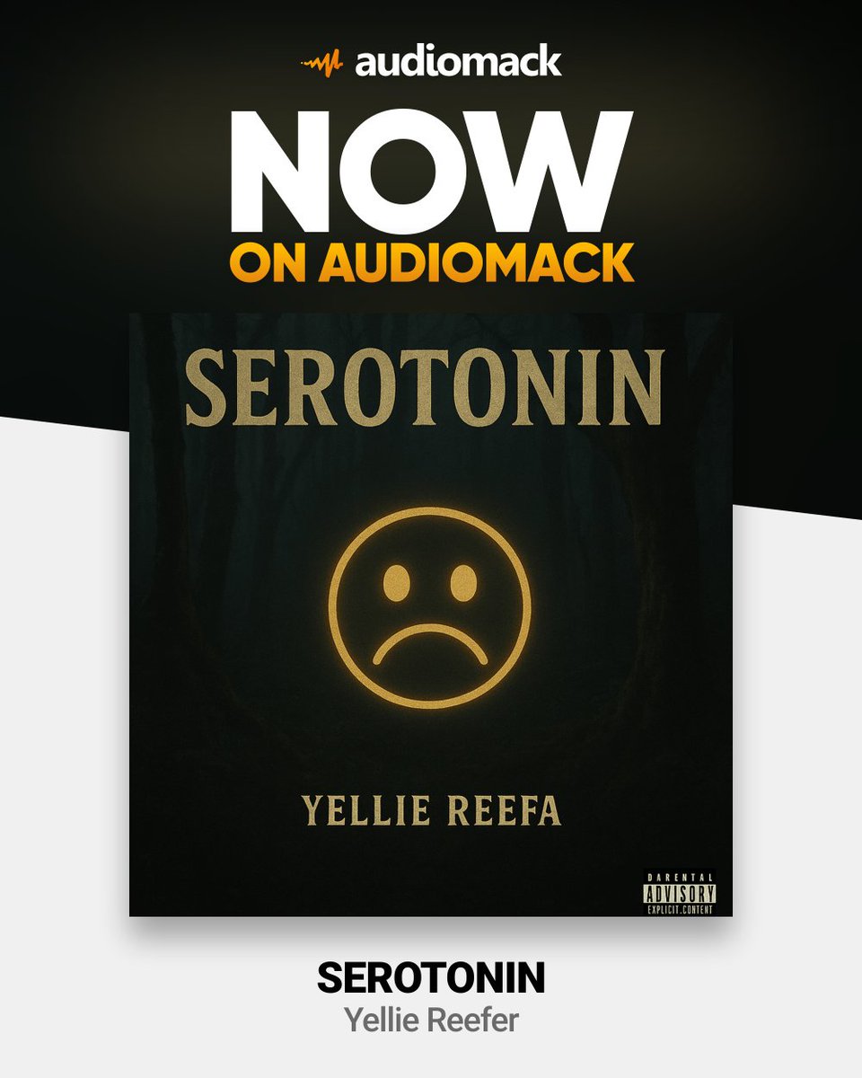 YellieReefa's tweet image. audiomack.com/Yellie_Reefer/…
Dropped this for my 2 loyal audiomack fans. Click the link and vibe.☝🏾
#YELLIE_REEFA
#Sadboys
#SEROTONIN
#LONEY_TUNES_RECORDS
#JTOWN_TUNES
Chelsea #CHEMUN CHAKAM #internationalboysday #internantionaldayoftheboychild