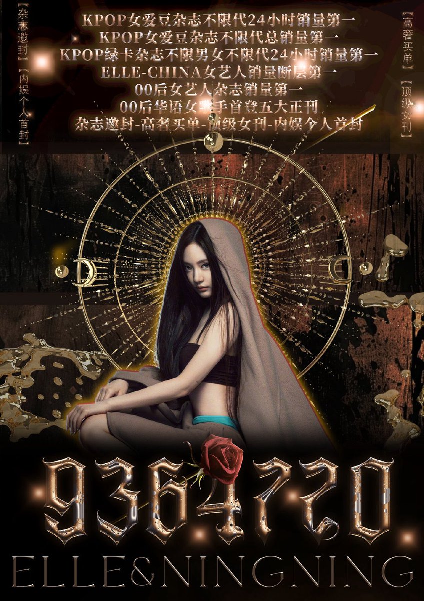 aespa NINGNING's Elle China June 2025 Issue reached ¥9,364,720