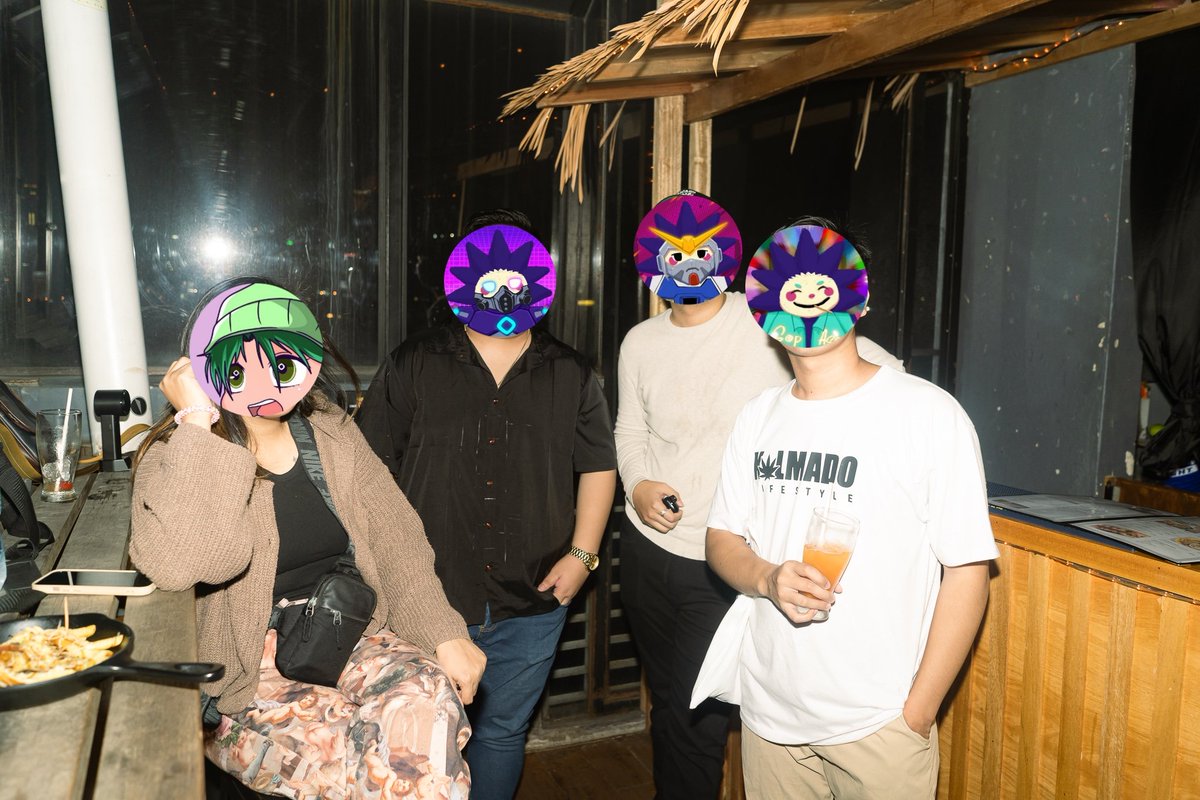 Glomo!

Scrolling in my gallery and I remember this in Pyth meet up with <a href="/hatwifcookie/">Cookie</a> <a href="/DaddyAbeRadio/">Daddy Abe (Radio DJ)</a> <a href="/felixleeSimp/">alybadbad (mainnet arc) (❖,❖)</a> <a href="/tabsuuu/">Tabsu</a> <a href="/meiji_ft/">Meiji</a> <a href="/UncleF27/">foco</a> . Thank you <a href="/PythNetwork/">Pyth Network 🔮</a> 🔥