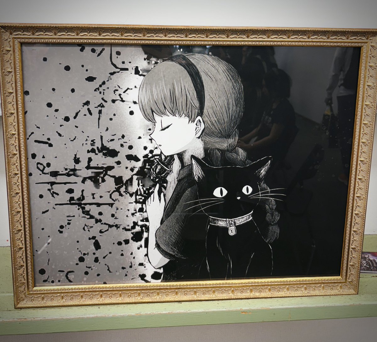 OPEN GAME FESTでは今回ノベルティのステッカーにもなっているメアリのハムレットの額縁も持ってきています📞🖼️
#OGF