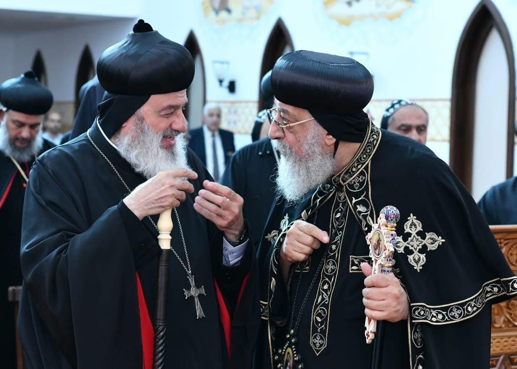 MorAphremII's tweet image. Arriving at the Logos center, Anba Bishoy Monastery in Egypt 🇪🇬 for the meeting of Oriental Orthodox Heads of Churches in the Middle East and the celebration of the 1700 anniversary of the First Ecumenical Council of Nicea. 

#nicea #Egypt #SyriacOrthodoxChurch