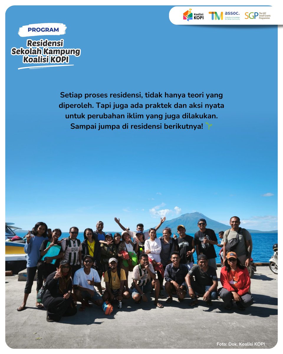 Sahabat TM penasaran kegiatannya seperti apa? Yuk geser slide diatas!

#tm #tmprogram #koalisikopi #komiteeksekutifdaerah #KED #komiteeksekutifflobamoratas #KEF #lembata #nusatenggaratimur #ntt #flobamoratas #residensi #sekolahkampung #perubahaniklim #sekolahkampungperubahaniklim