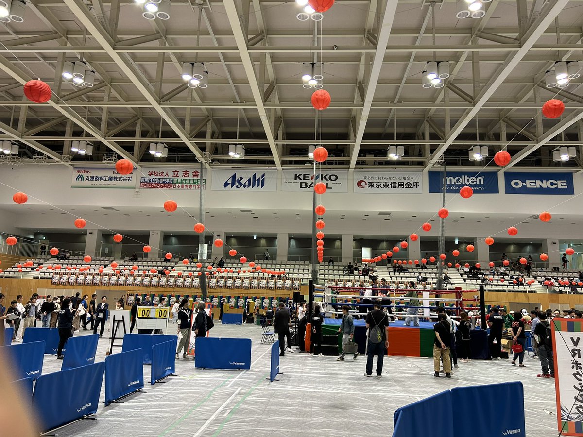 RtUverpride's tweet photo. 本日すみだボクシング祭りが行われている

ひがしんアリーナが
ハイキューの東京予選の会場であることを今更知る

聖地巡礼もできてお客様とも触れ合えて最高でした！
スタッフの皆様のおかげで何不自由なく出番を終えられました
丁寧に対応していただきありがとうございました

#すみだボクシング祭り https://t.co/KCxQK5jdQR