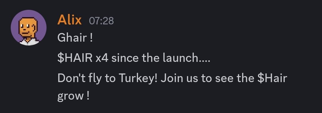 HairMaxToken's tweet photo. That says it all!
🔥

$hair #tothemoon #CryptoGem #communitycoin https://t.co/LF5lCMdyJy