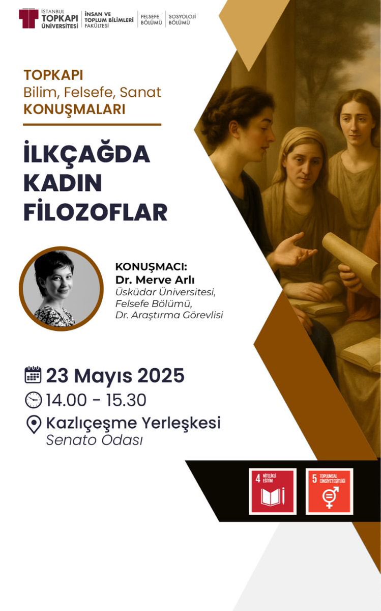 İstanbul Topkapı Üniversitesi Felsefe Bölümü tweet media