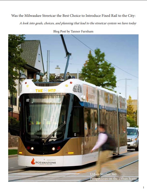 FarnhamTanner's tweet photo. If anyone's interested on a very brief and quick summary of the planning of the Milwaukee Streetcar, and what I think are its biggest downfalls, here's a link to my thoughts:

https://t.co/sn3Nvdbn7V https://t.co/NKxrVnRIPr