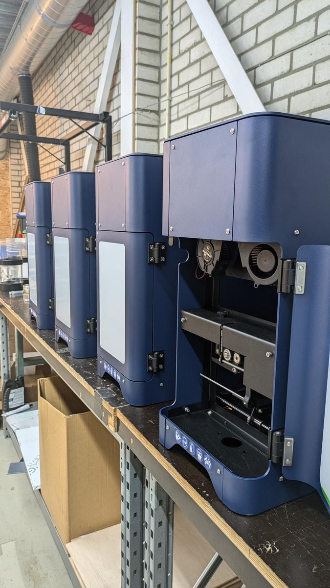 3dMonotech's tweet photo. Over the past years, the entire 3devo team has dedicated immense effort to perfecting this next generation filament extrusion machine.

@3dMonotech  @3devohq 

For more: https://t.co/yt3WqEywC8

#FilamentMakerTWO #3devo https://t.co/ucnXbWzLpg