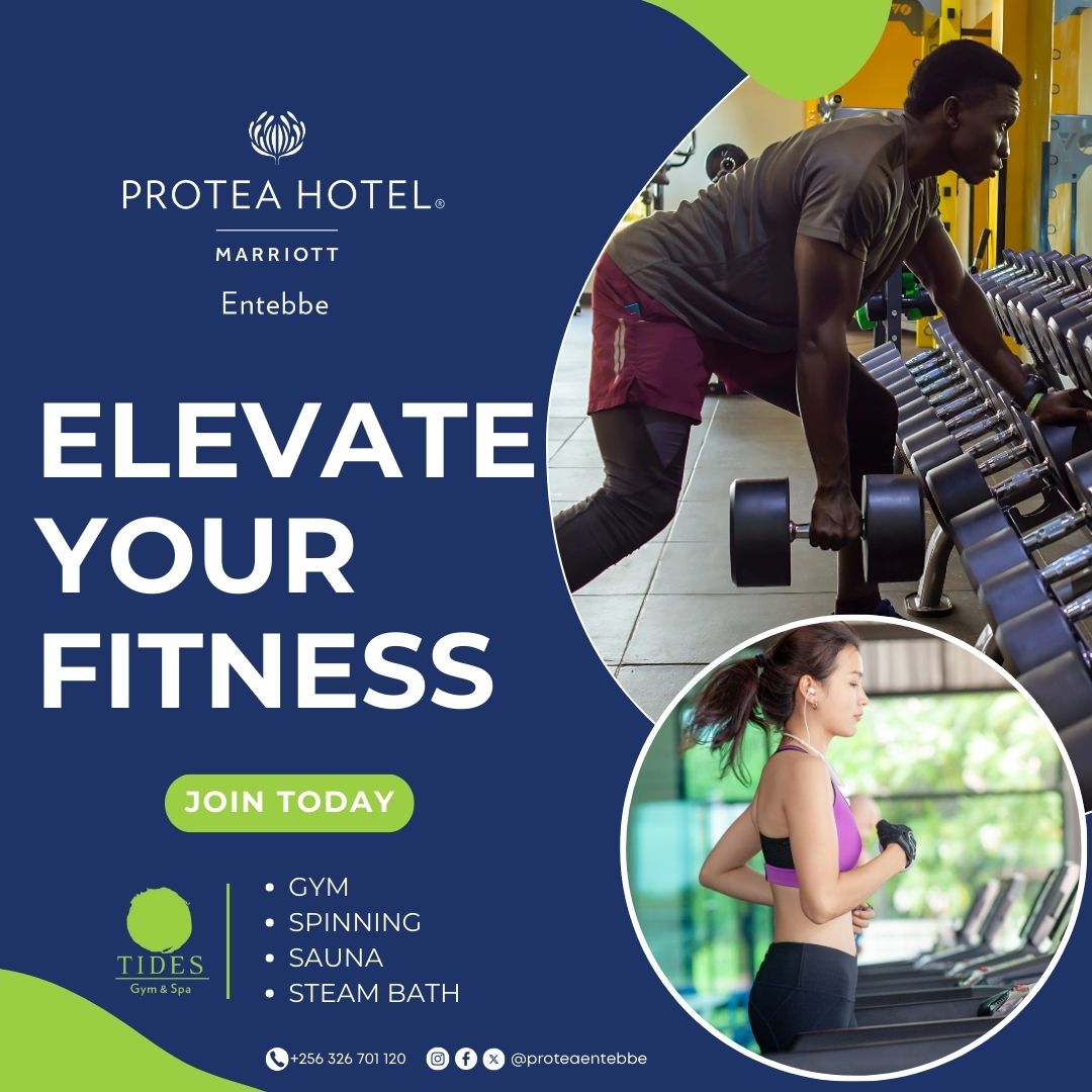 Wellness Meets Strength at Tides Spa &amp; Gym – Entebbe
Recharge your body, refocus your mind, and reconnect with your best self.

 Elevate your routine. Embrace the tides of transformation.
#TidesWellness #EntebbeFitness #MindBodyBalance #WellnessJourney #SpaAndStrength #Entebbe