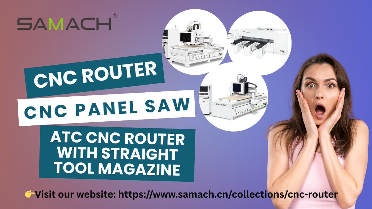 dawson79352's tweet image. CNC Router
ATC CNC Router with Straight Tool Magazine

👉Visit our website: samach.cn/collections/cn… 

#TOKEN2049 #1Comment #Yamal #CNCRouter