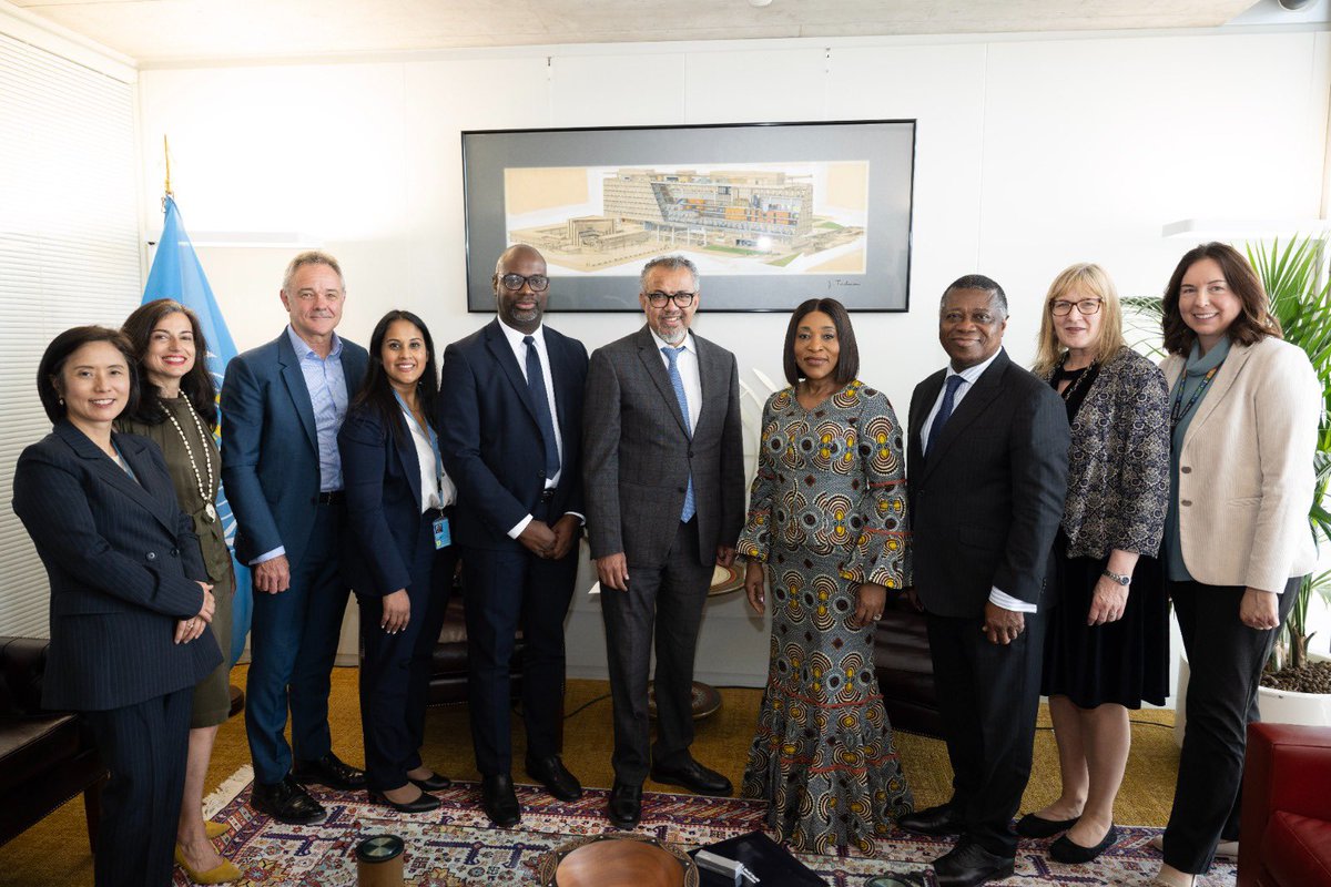 Tedros Adhanom Ghebreyesus (@drtedros) on Twitter photo A great pleasure to meet with Shirley Ayorkor Botchwey, the new <a href="/SGCommonwealth/">Shirley Ayorkor Botchwey</a>.
We agreed to continue the <a href="/WHO/">World Health Organization (WHO)</a>-<a href="/commonwealthsec/">The Commonwealth</a> partnership, including on health promotion and disease prevention, healthy ageing and infectious disease management.
We discussed the importance of A great pleasure to meet with Shirley Ayorkor Botchwey, the new <a href="/SGCommonwealth/">Shirley Ayorkor Botchwey</a>.
We agreed to continue the <a href="/WHO/">World Health Organization (WHO)</a>-<a href="/commonwealthsec/">The Commonwealth</a> partnership, including on health promotion and disease prevention, healthy ageing and infectious disease management.
We discussed the importance of