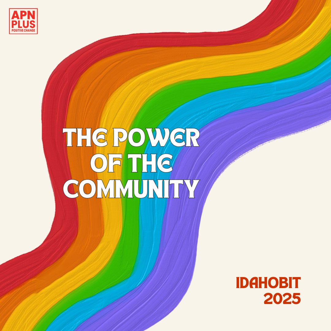 This #IDAHOBIT2025, we rise with The Power of Communities.

From grassroots to global, our strength is in our unity. We fight. We protect. We uplift. Together. 🏳️‍🌈🏳️‍⚧️✊🏽

May 17 — a day to defy hate and celebrate our collective power.

#APNplus #PositiveChange
