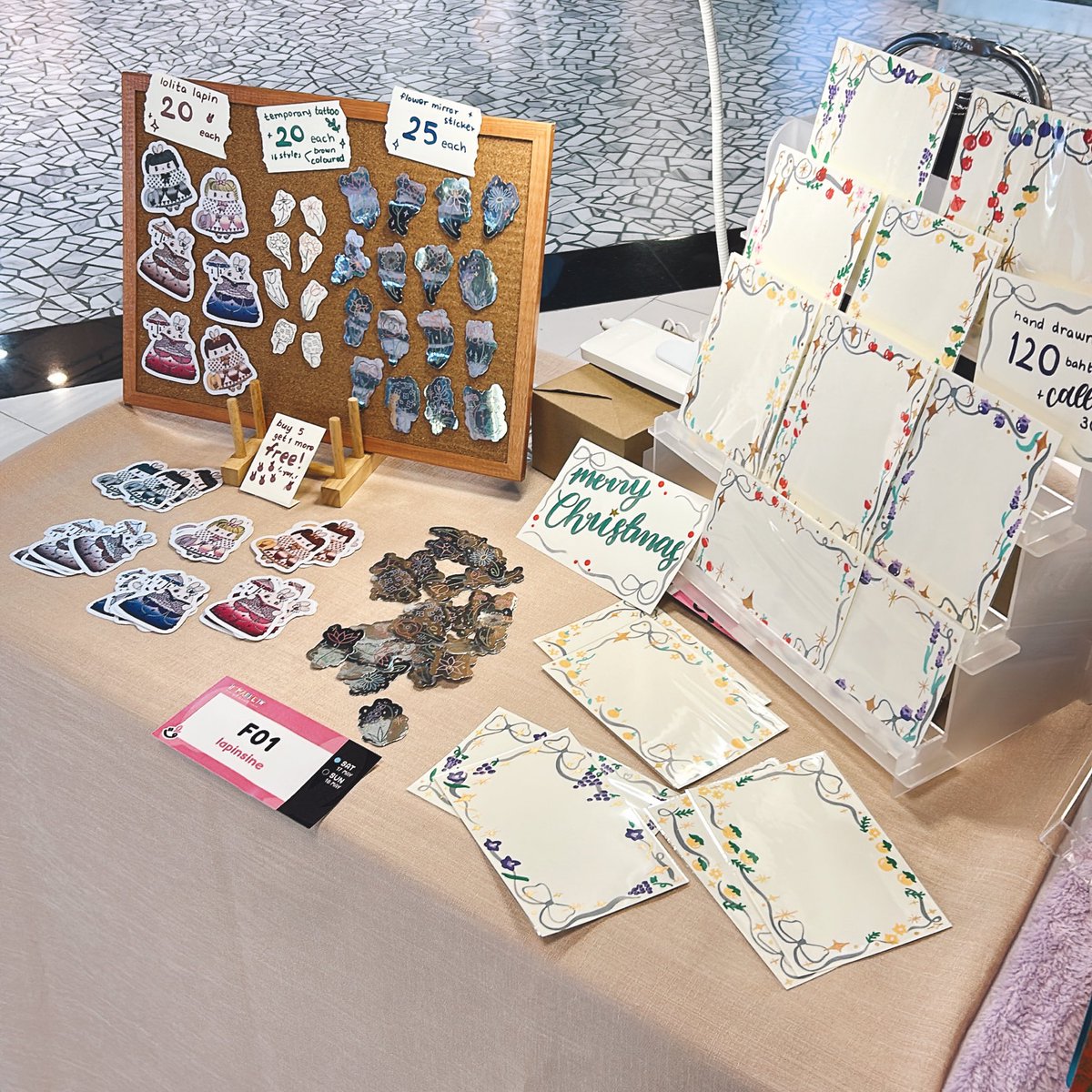 lapinsineagain's tweet photo. I’m here only on Sat(today)!

🍃Sat 17 May
10.00AM - 8.00PM

📍7th floor
MBK CENTER

#IFMARKET4 https://t.co/oNTIzRVSKy