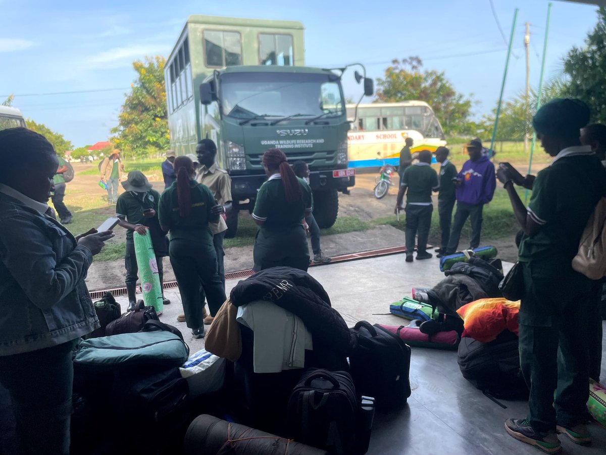 Ugwrti's tweet photo. All is set for day 2 of field-based learning . Nyamusingiri here we come! #camping, #connectingwithnature. #FieldLearning #WildlifeTraining #Nyamusingiri https://t.co/0NVYNDRdca