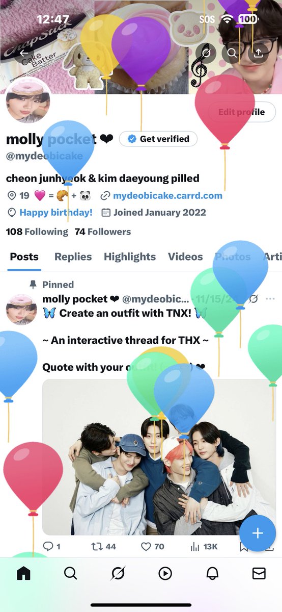 mydeobicake's tweet photo. its been a minute since ive logged in but HOORAY it’s tnx &amp; me day 🥹🫶🏻 https://t.co/VwE99eIlu3