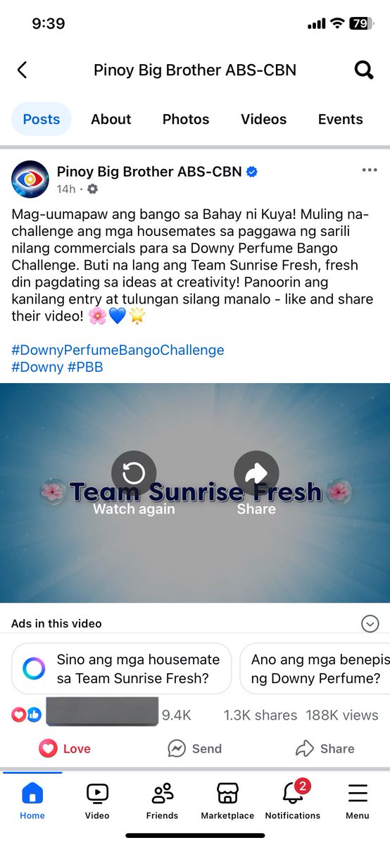 Naglike na ba kayo sa #DownyPerfumeBangoChallenge Lets help MikBrent, Esnry, River, Bianca and Xyriel sa kanilang Downy Challenge. 

Kindly visit PBB FB page, look for their video then like and share. Lets go sa mga hindi pa nagvovote dyan!!