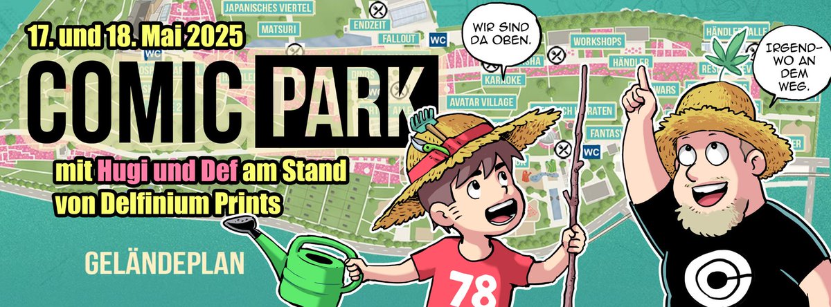 DavidFueleki's tweet image. Wir sind jetzt schon auf dem Comic Park und ziehn uns holländische Tulpen rein.
Sehn wir uns dann vor Ort in Erfurt?
Am Stand von Delfinium Prints natürlich.
UND: Heute wird vorgeglüht für den #ESC!
#comicpark #erfurt