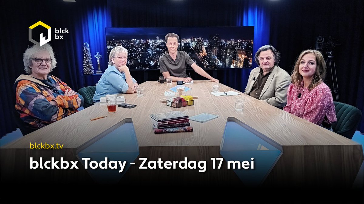 We gaan bijna online!
🔗 blckbx.tv/binnenland/blc…

Aan tafel: journalist &amp; auteur Ab Gietelink, journalist Stan van Houcke en partijvoorzitter Beter Voor Dijk En Waard Carmen Bosscher.

✅ Vredesonderhandelingen
✅ Einde Tegenlicht
✅ Democratie vraagt om actie

Tafeldame: Kristie