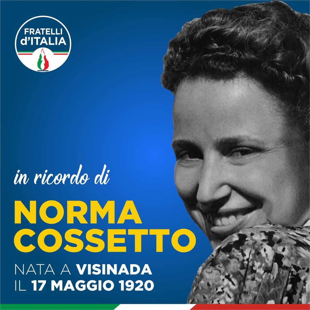 🇮🇹
Norma Cossetto 
17 Maggio 1920 
💔