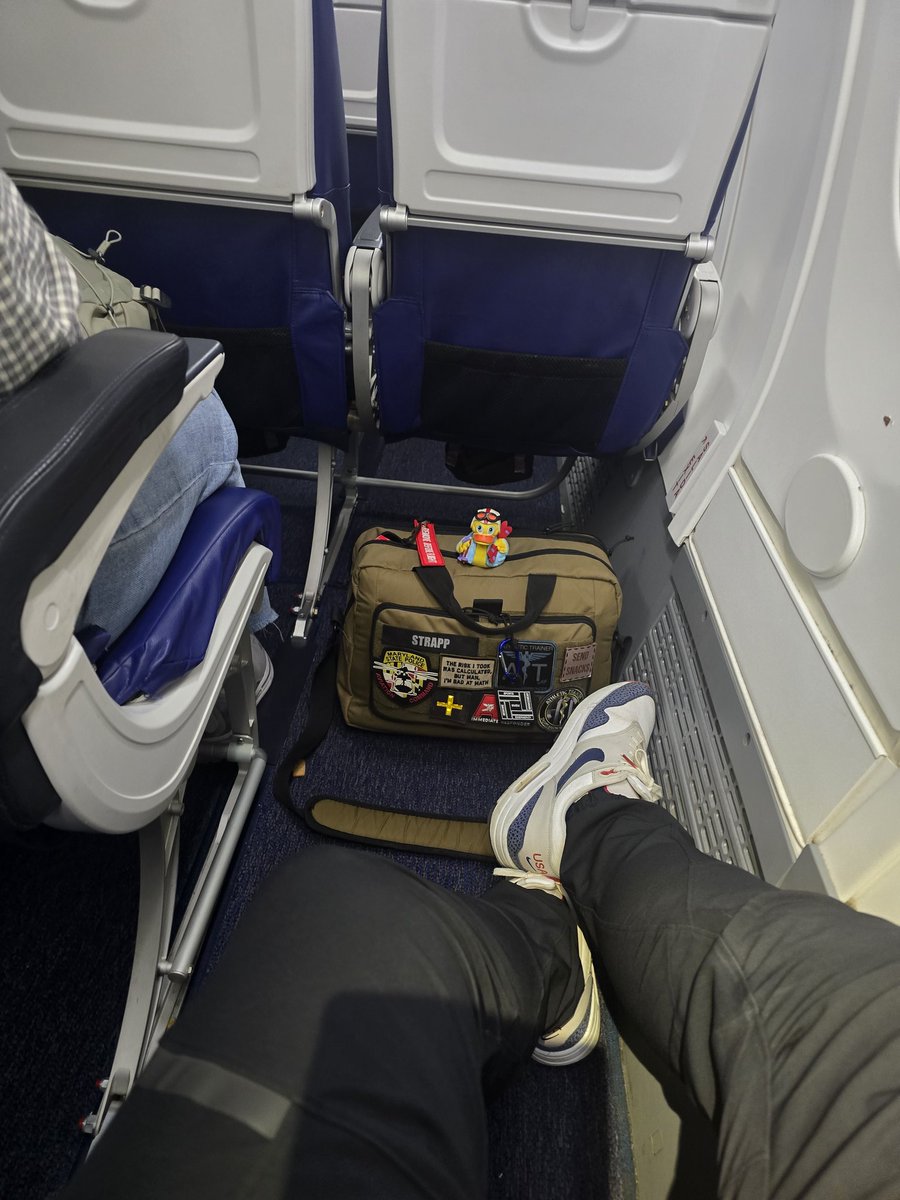 Ed Strapp (@strappatc) on Twitter photo Homeward bound for the <a href="/EmergencySports/">Sports Medicine Emergency Management</a> ducks!
<a href="/SouthwestAir/">Southwest Airlines</a> LUV with treats for the crews and #strappatcmagicseat for the win!
What a weekend with <a href="/dcatc1/">DARRYL CONWAY</a> representing <a href="/NBATA/">NBATA</a> and <a href="/strappatc/">Ed Strapp</a> presenting at @collegeATsociety!
This is SMEM FUN! Bring a program to your staff! Homeward bound for the <a href="/EmergencySports/">Sports Medicine Emergency Management</a> ducks!
<a href="/SouthwestAir/">Southwest Airlines</a> LUV with treats for the crews and #strappatcmagicseat for the win!
What a weekend with <a href="/dcatc1/">DARRYL CONWAY</a> representing <a href="/NBATA/">NBATA</a> and <a href="/strappatc/">Ed Strapp</a> presenting at @collegeATsociety!
This is SMEM FUN! Bring a program to your staff!