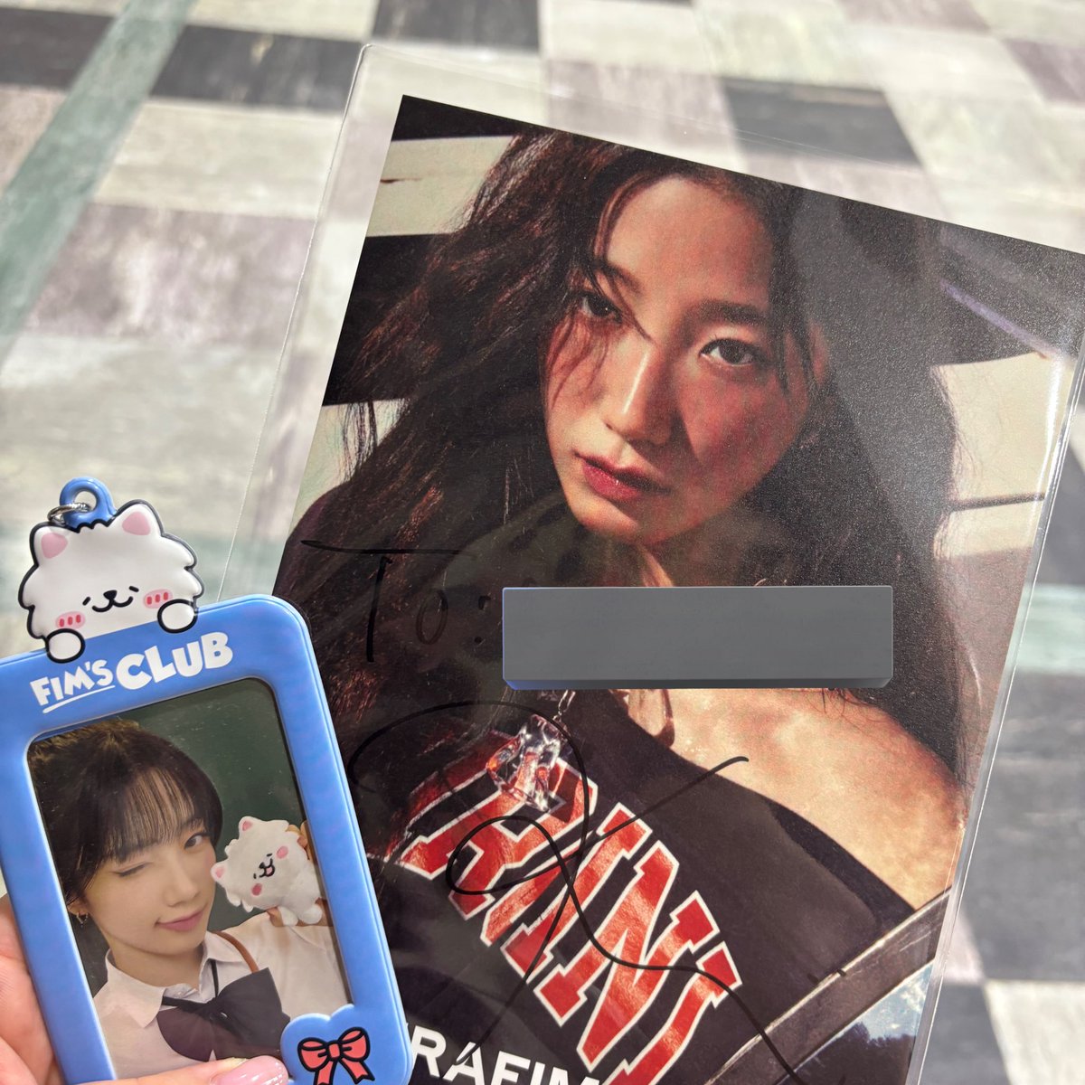 いざ対面すると想像以上に顔が小さすぎてスタイル良すぎて何より美しすぎて🫠🫠🫠🫠

美しいです～しか言えないぐらい語彙力低下した時間だった🫰🏻💕