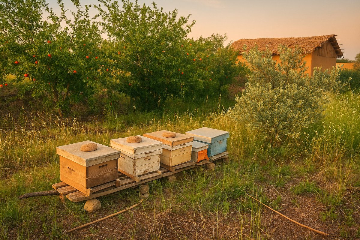 Beşi bir yerde 

Kovan sayımı beşe çıkarttım

Amacım sadece doğal bal üretmek değil, aynı zamanda arıların tozlaşma üzerindeki etkisinden faydalanmak istiyorum

Arılar, doğanın en değerli yardımcıları! 

Bitkilerin tozlaşmasına katkıda bulunarak, bahçemdeki sebze ve meyve